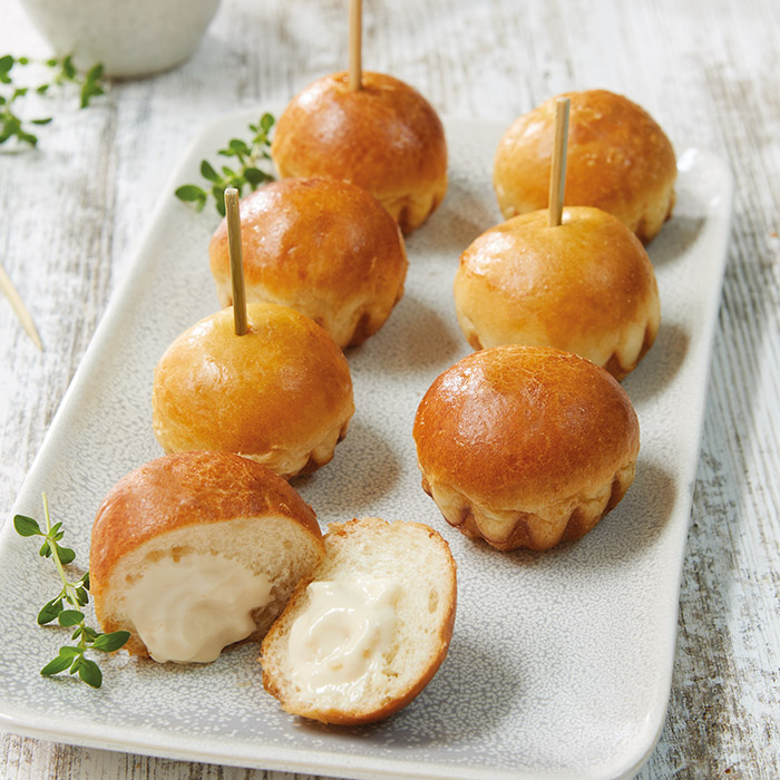 9 Brioches Crème de Maroilles