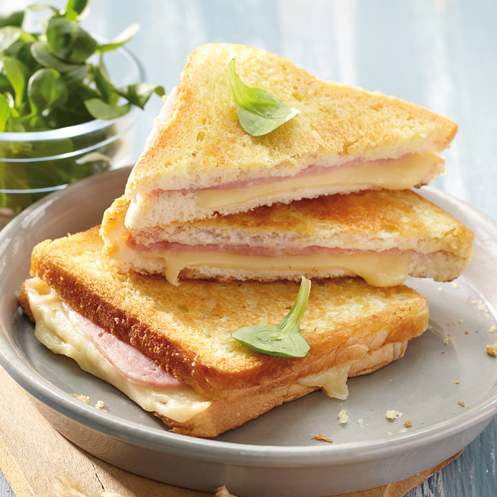 6 Croque-monsieur à poêler