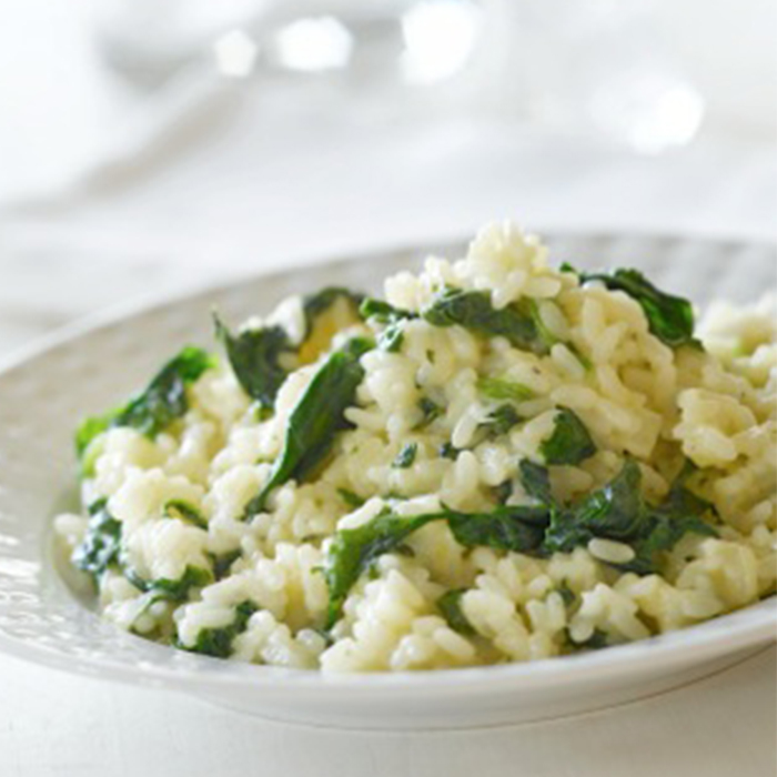 Risotto aux épinards