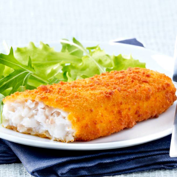 Filets de colin d'Alaska panés