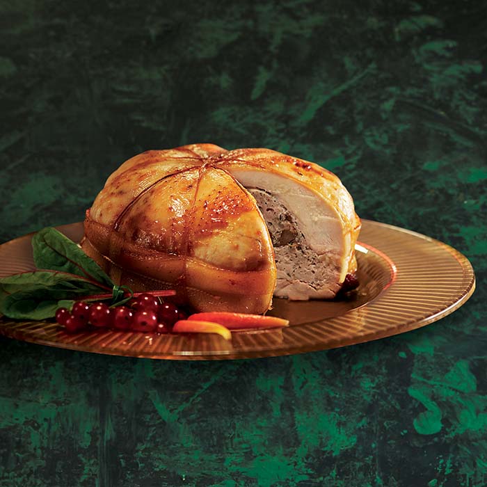 Parfait poularde foie gras cèpes