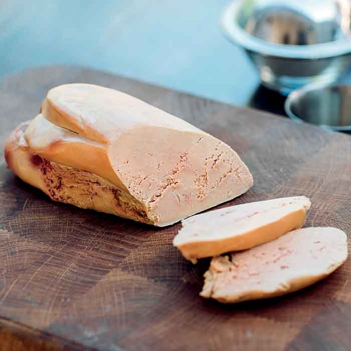 Foie gras de canard cru éveiné