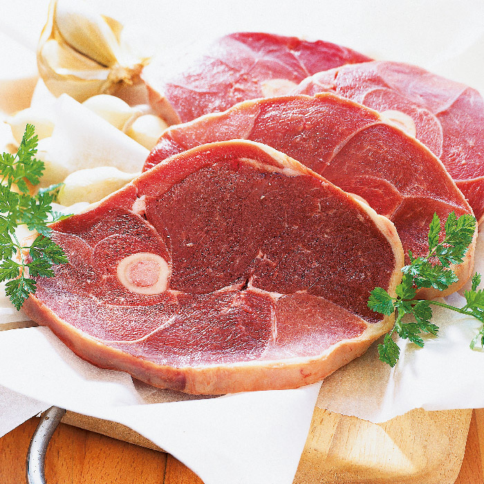 Tranches de gigot d'agneau