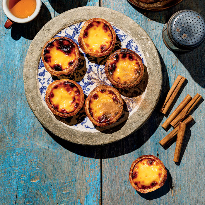 6 Pasteis de nata