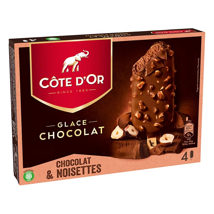 4 Bâtonnets Côte d'Or chocolat