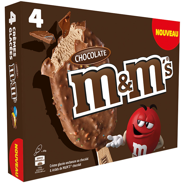 4 Bâtonnets M&M'S chocolat