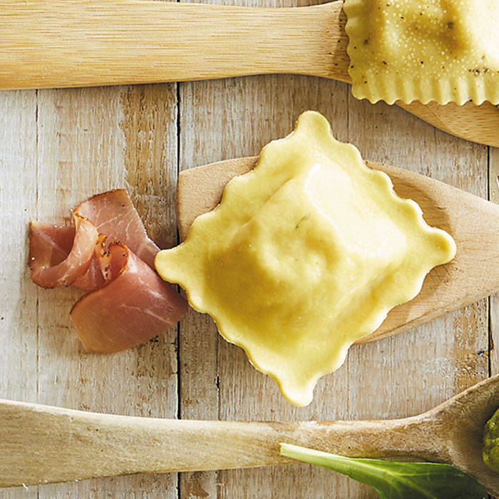 Ravioli frais jambon speck