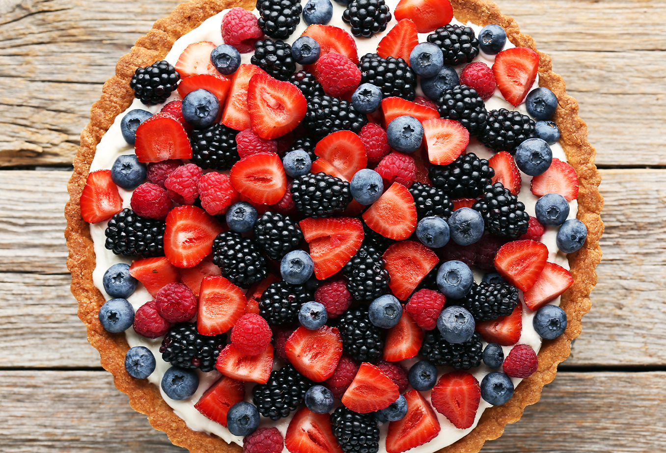 Une délicieuse tarte aux fruits rouges idéale pour l'été !