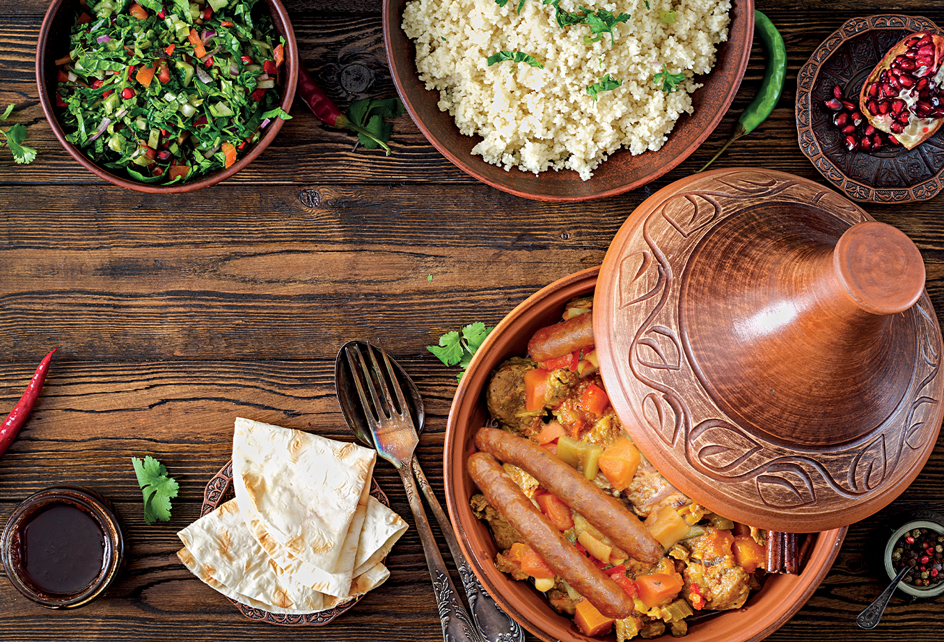 Couscous de viandes et légumes façon Croque Gel