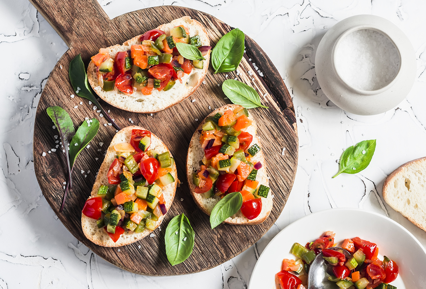 Tartines parfaites pour l'été.