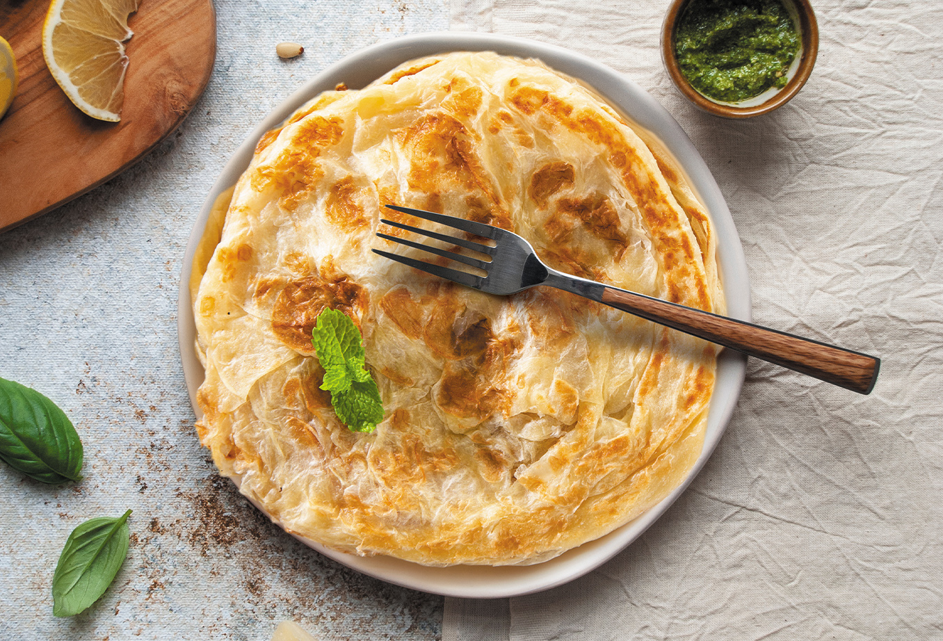 Les crêpes feuilletées version salée ou sucrée